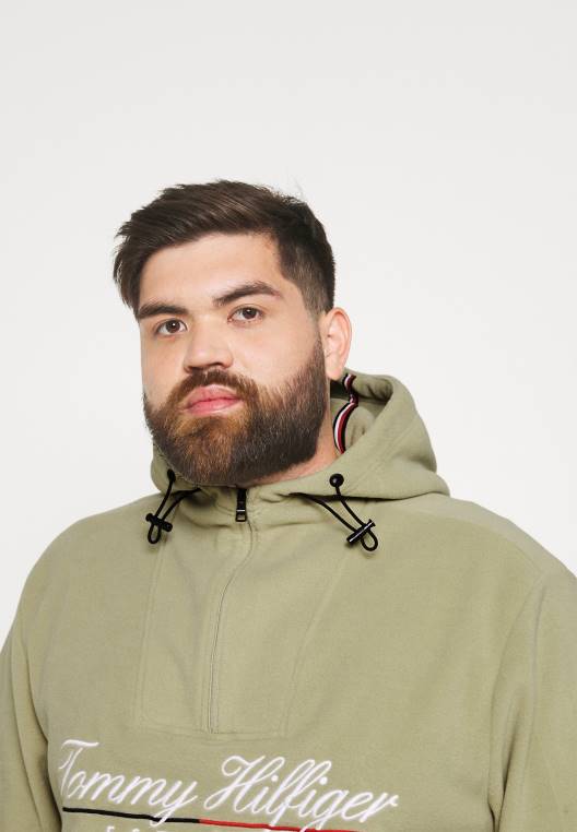 מגשר צמר פופ-אובר לשני המינים NX206163 שיזוף מדברי Tommy Hilfiger