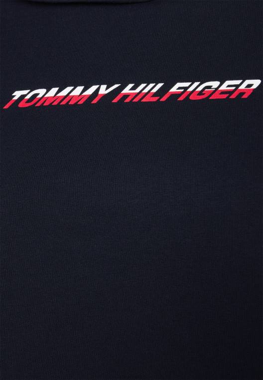 קפוצ'ון גרפי עם רוכסן NX206164 שמיים מדבריים Tommy Hilfiger