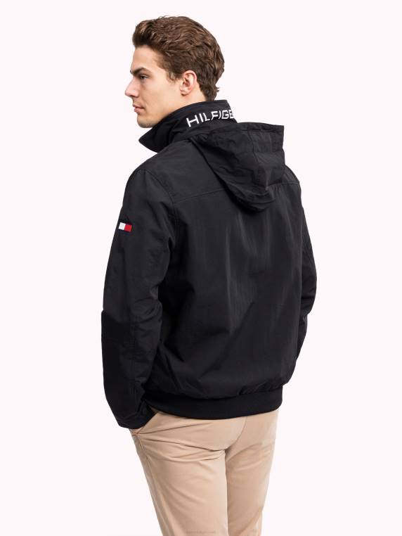 מעיל שייט יאכטה NX20617 שחור עמוק Tommy Hilfiger
