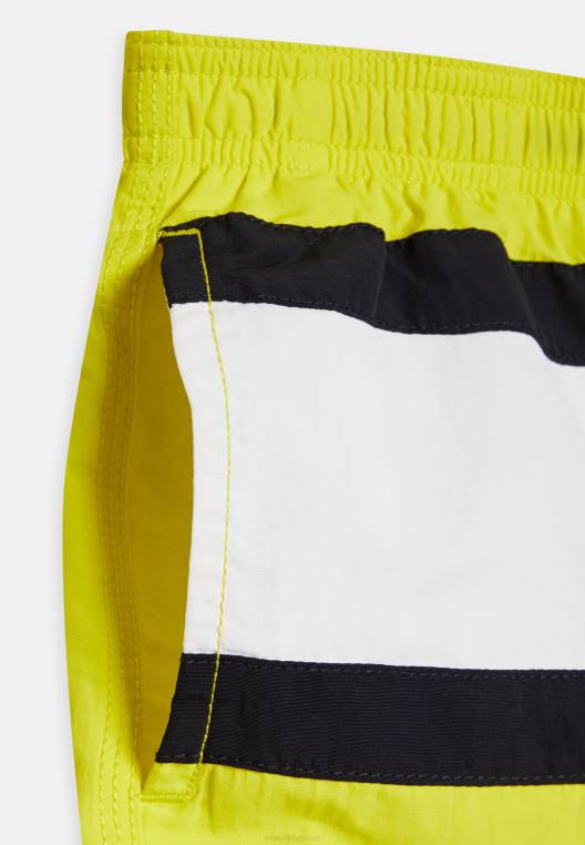 מכנסי שחייה עם שרוך בינוני NX206180 צהוב מגנטי Tommy Hilfiger