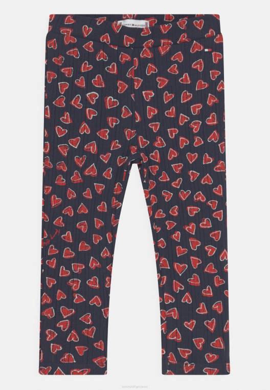 מכנסיים חותלות ליום האהבה NX206192 כחול כהה Tommy Hilfiger