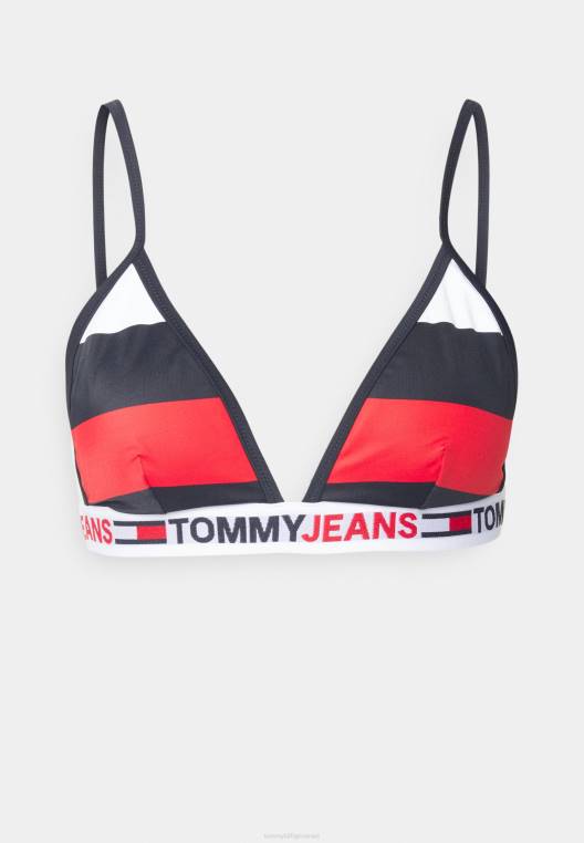 טופ ביקיני קבוע משולש NX206198 רוגבי Tommy Hilfiger