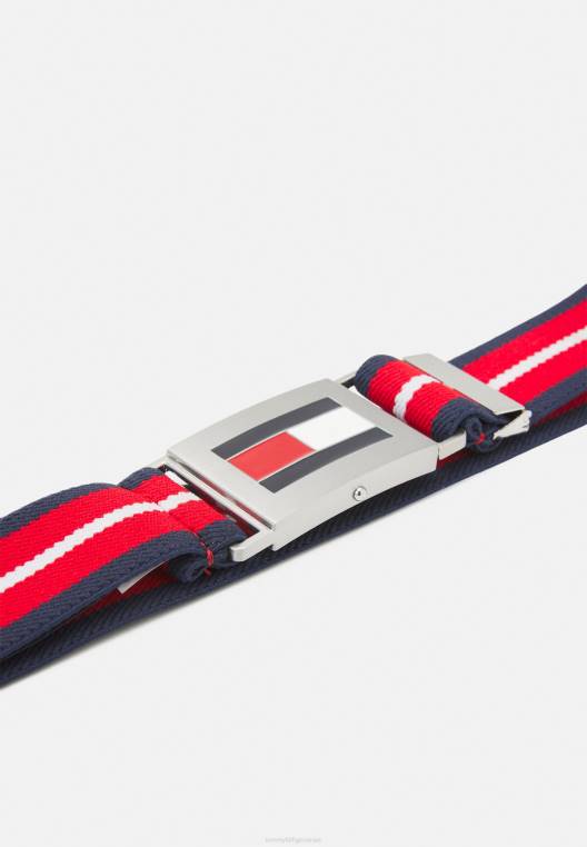 חגורת קליפ קלה ארגונית NX206203 שמיים מדבריים Tommy Hilfiger