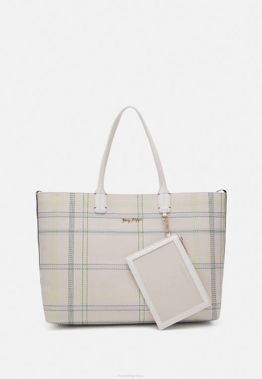 תיק תיק איקוני סט תיק NX206213 נוצה לבן Tommy Hilfiger