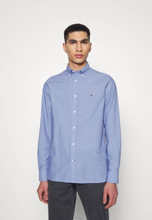 חולצת מיקרו רך טבעית NX206266 קופנגן כחול/מולטי Tommy Hilfiger