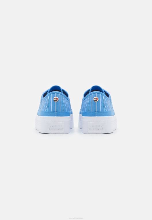 מאמני פסים חיוניים NX206285 כחול הידראנגאה Tommy Hilfiger