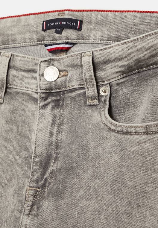 סימון סקיני ג'ינס סקיני בכושר NX206336 אפור שיש Tommy Hilfiger