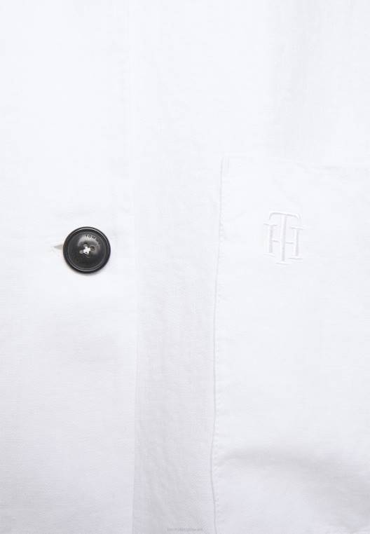 בלייזר רגוע NX206349 לבן Tommy Hilfiger