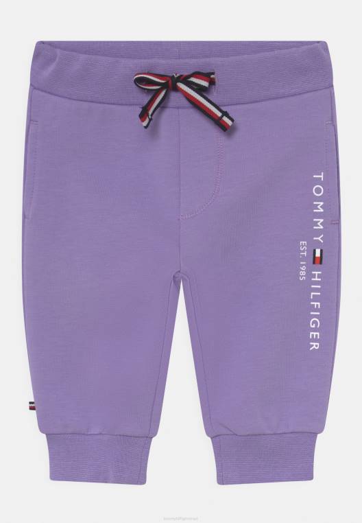 מכנסי יוניסקס חיוניים לתינוק NX206360 ויולה סגול Tommy Hilfiger