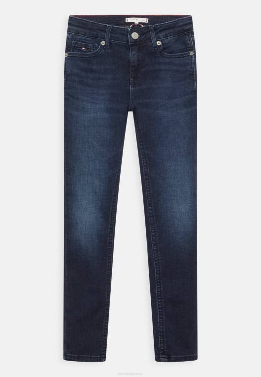 נורה סקיני ג'ינס בגזרת סקיני NX206374 חשוך בשימוש Tommy Hilfiger
