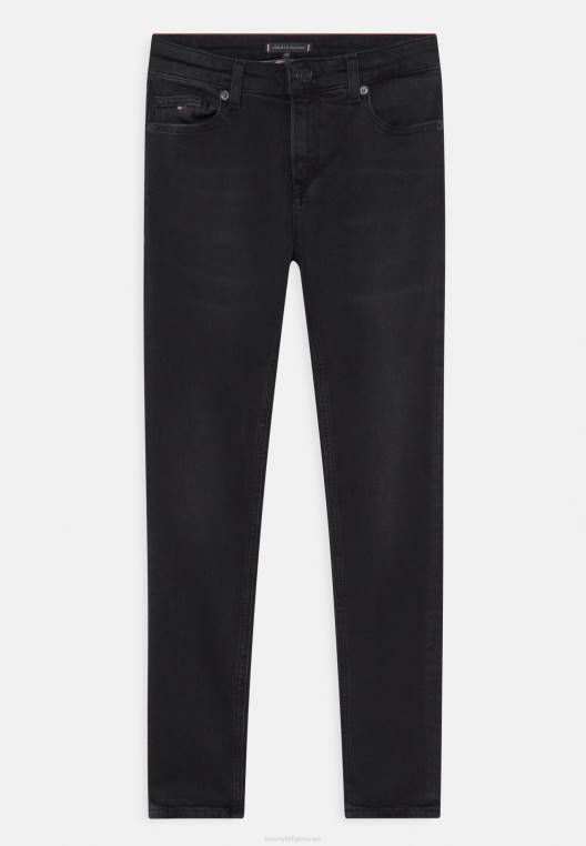 סימון סקיני ג'ינס סקיני בכושר NX206376 שחורה Tommy Hilfiger