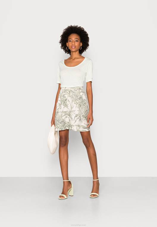 מִכְנָסַיִים קְצָרִים NX206377 אי אננס/ecru Tommy Hilfiger