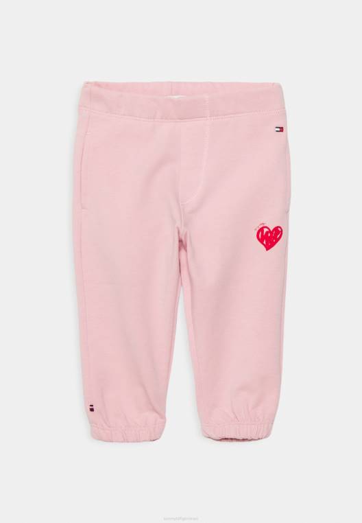 מכנסי אימונית ליום האהבה NX206386 ורוד קרחון Tommy Hilfiger
