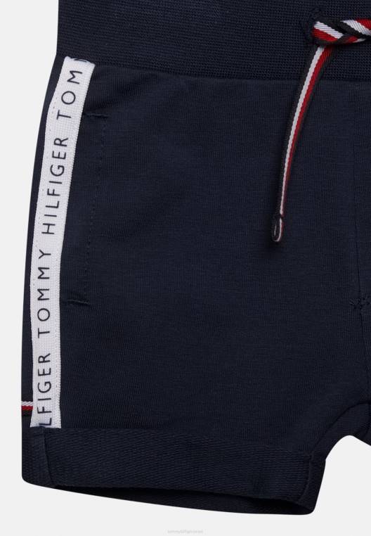תחתונים של חליפת אימונית לתינוק טייפ NX206401 צי הדמדומים Tommy Hilfiger
