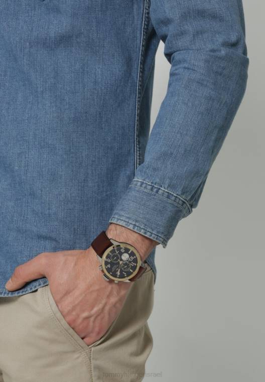 שעון טרנט NX206402 silberfarben/braun Tommy Hilfiger