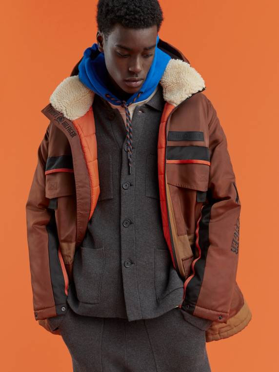 ז'קט שדה קרסט NX20640 חום מורשת Tommy Hilfiger