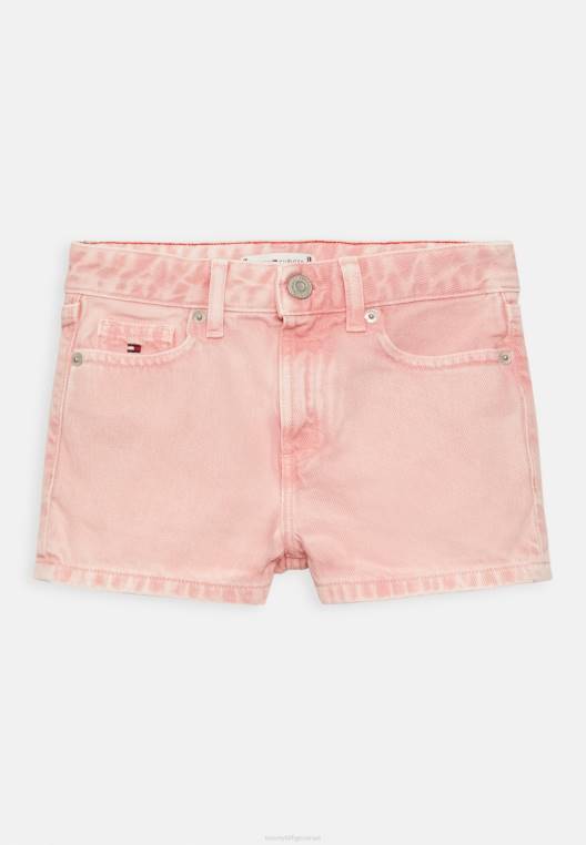 מכנסי ג'ינס קצרים של חברה NX206413 צבע ג'ינס Tommy Hilfiger