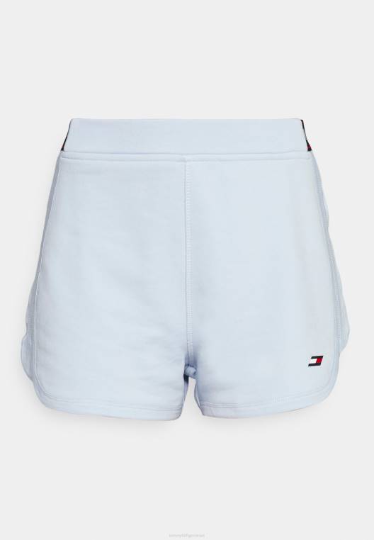 מכנסי ספורט קצרים עם טייפ קצרים רגילים NX206418 כחול מבריז Tommy Hilfiger