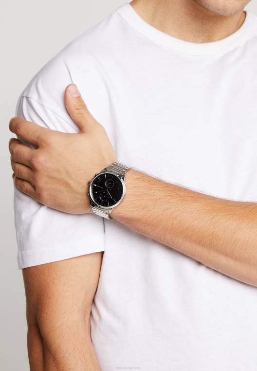 לצפות בשעון כרונוגרף NX206421 בצבע כסף Tommy Hilfiger