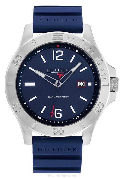 שעון ריאן NX206435 כחול/כסף Tommy Hilfiger