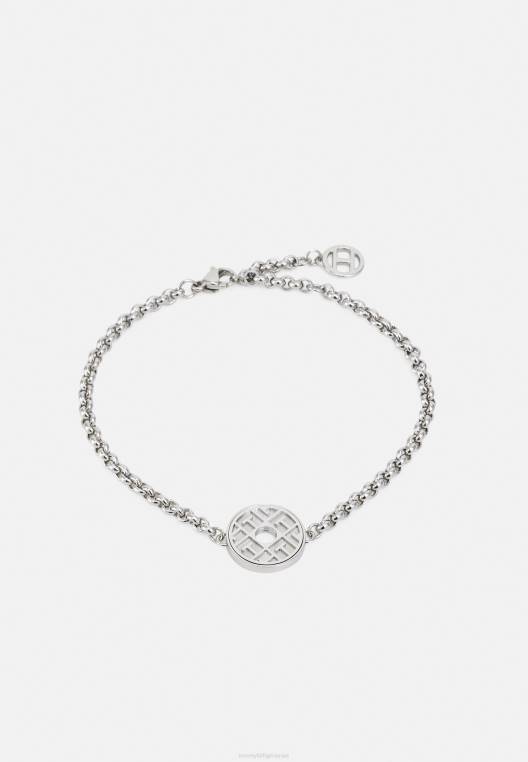 צמיד אסימון NX206441 בצבע כסף Tommy Hilfiger