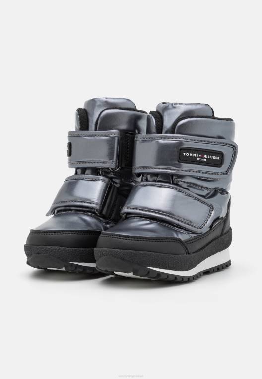 מגפי חורף לשני המינים NX206485 כסף כהה Tommy Hilfiger