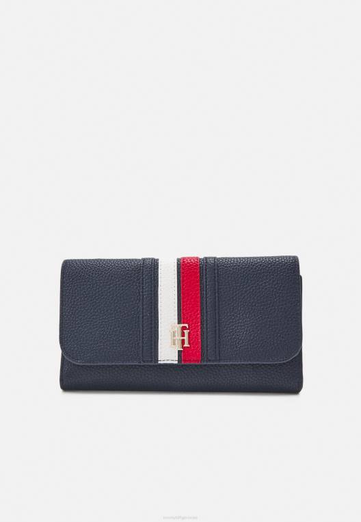 אלמנט ארנק דש גדול NX206492 חלל כחול Tommy Hilfiger