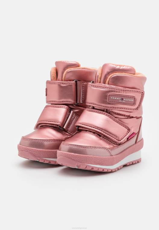 מגפי חורף NX206499 בצבע ורד זהב Tommy Hilfiger