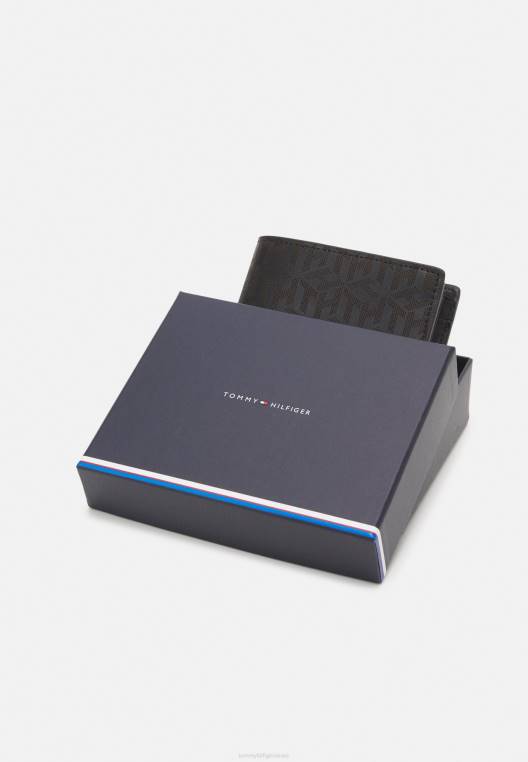 ארנק עסקים ומטבעות NX206505 שָׁחוֹר Tommy Hilfiger