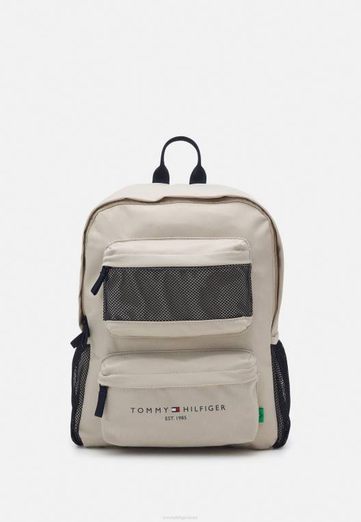 תיק גב מבוסס בתוספת תיק בית ספר לשני המינים NX206515 חול סוואנה Tommy Hilfiger