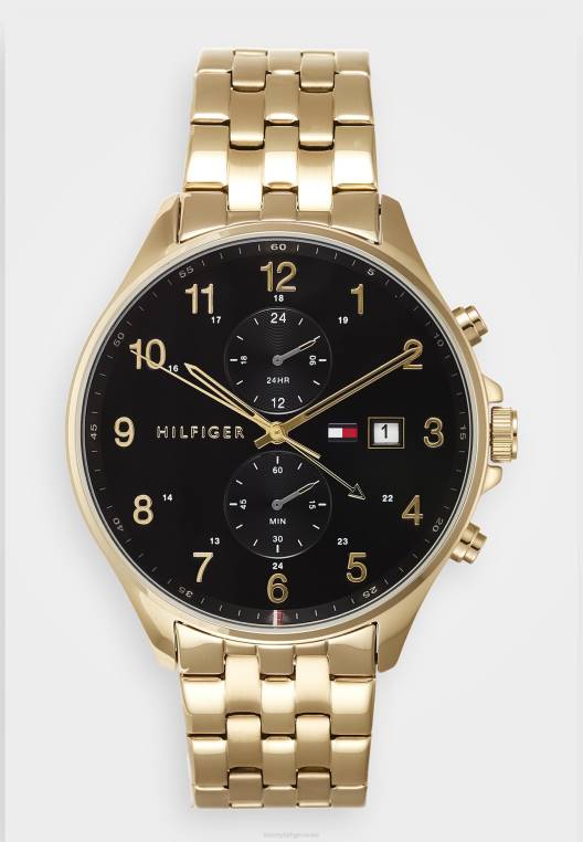 שעון מערב NX206532 בצבע זהב Tommy Hilfiger