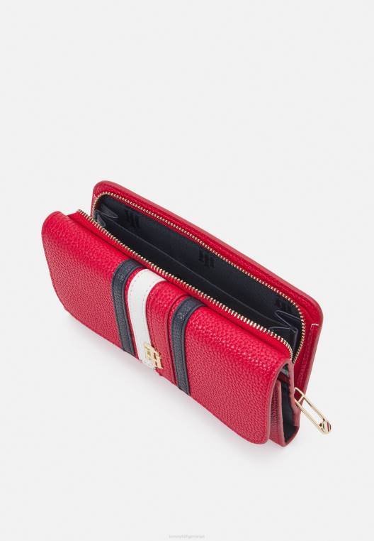 אלמנט ארנק דש גדול NX206536 אדום ראשוני Tommy Hilfiger