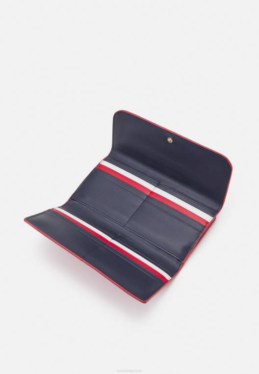 אלמנט ארנק דש גדול NX206536 אדום ראשוני Tommy Hilfiger