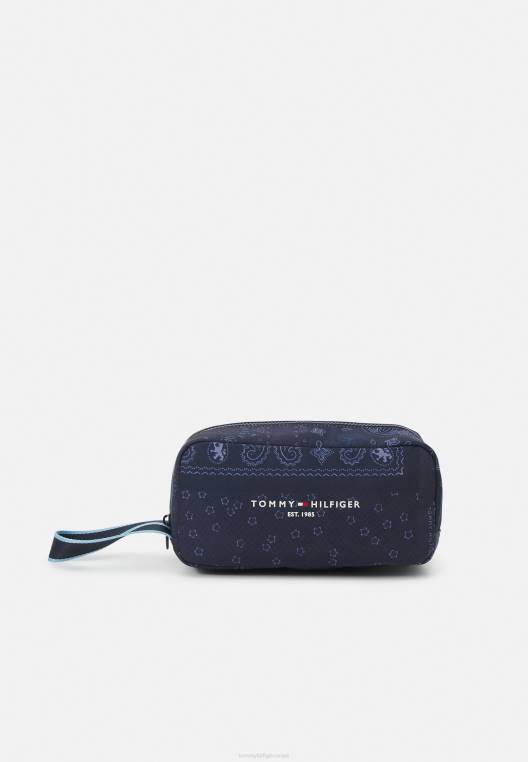 תיק יד בנדנה יוניסקס מבוסס NX206542 כחול כהה Tommy Hilfiger