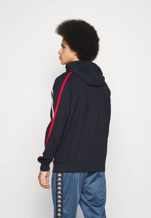 סווטשירט קפוצ'ון עם רוכסן לקצוץ NX206544 שמיים מדבריים Tommy Hilfiger