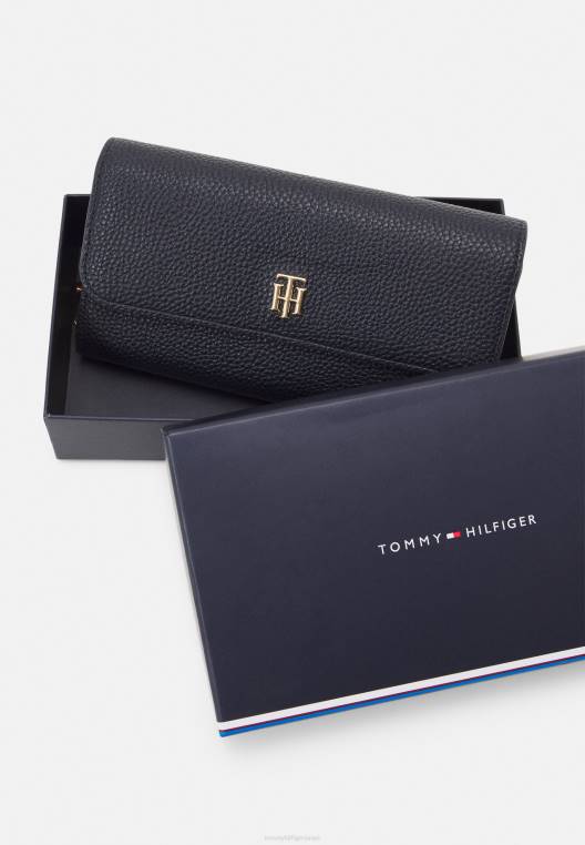 ארנק דש אלמנט NX206571 שמיים מדבריים Tommy Hilfiger