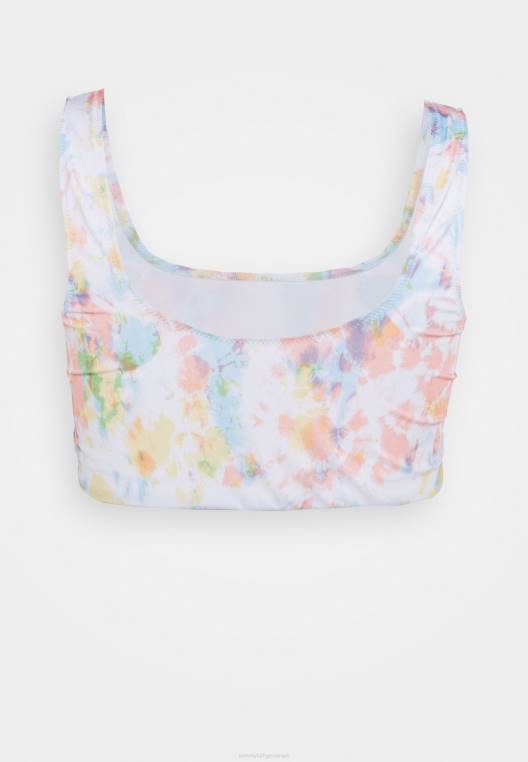 חולצת ביקיני עם עיקול ברלט NX206576 צבע עניבה Tommy Hilfiger