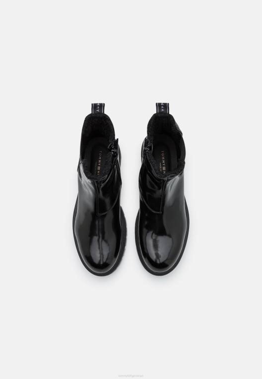 מגפוני צ'לסי קלאסיים לשני המינים NX206579 שָׁחוֹר Tommy Hilfiger