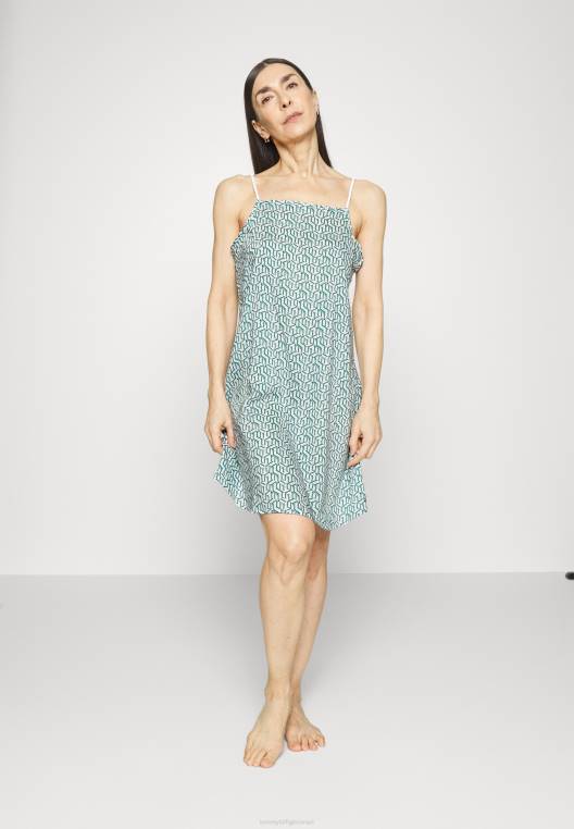 אביזר חוף שמלה NX206584 ירוק Tommy Hilfiger