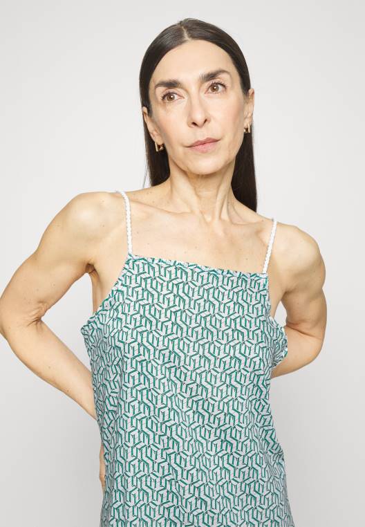 אביזר חוף שמלה NX206584 ירוק Tommy Hilfiger