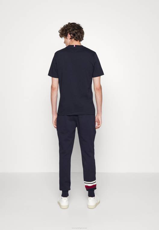 תחתוני אימונית עם פירוט פסים NX206592 שמיים מדבריים Tommy Hilfiger