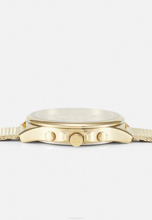 שעון כרונוגרף קווין NX206609 בצבע זהב Tommy Hilfiger