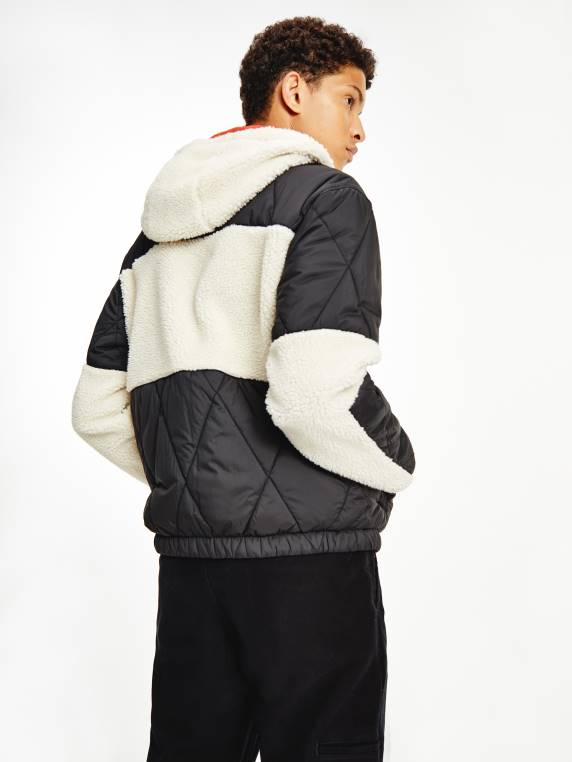 מעיל שרפה תג NX20660 שָׁחוֹר Tommy Hilfiger