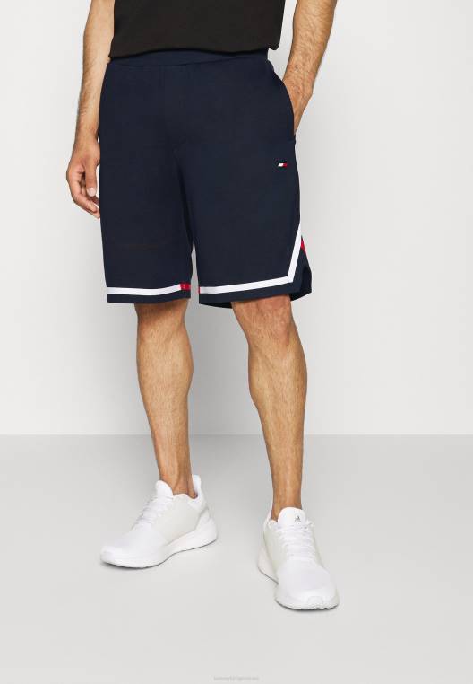 לקצץ מכנסי ספורט קצרים NX206610 שמיים מדבריים Tommy Hilfiger