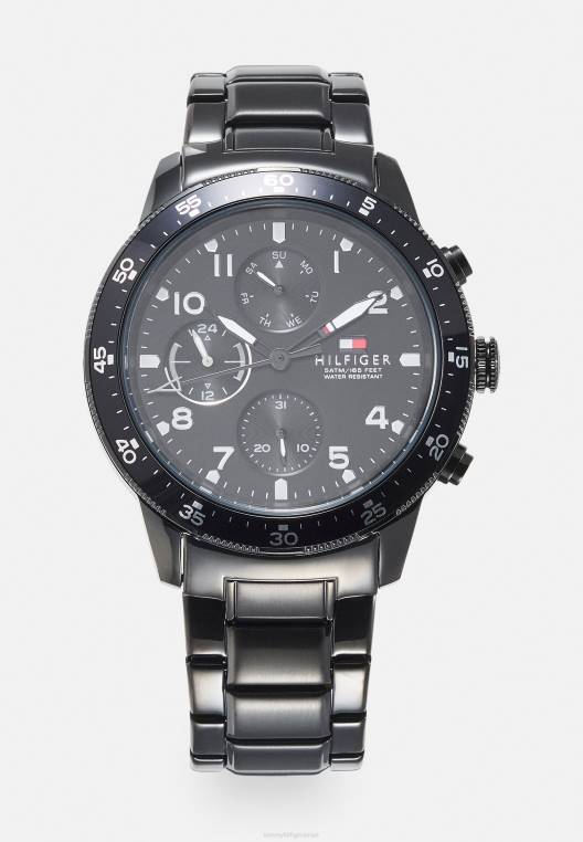 שעון ג'ימי NX206621 הכל שחור Tommy Hilfiger