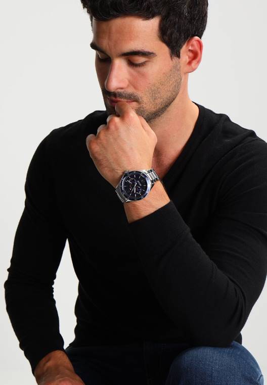 שעון כרונוגרף NX206625 silberfarben/blau Tommy Hilfiger