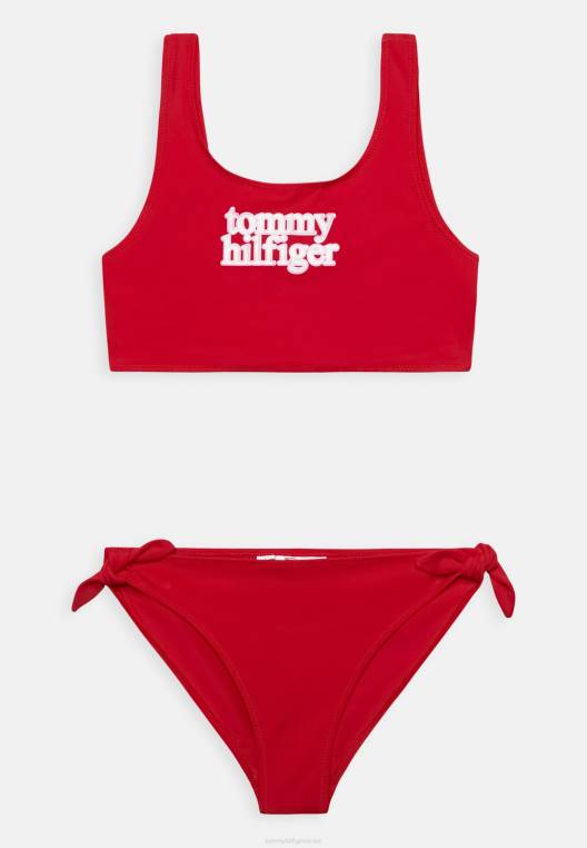 ביקיני סט ברלט NX206633 אדום ראשוני Tommy Hilfiger