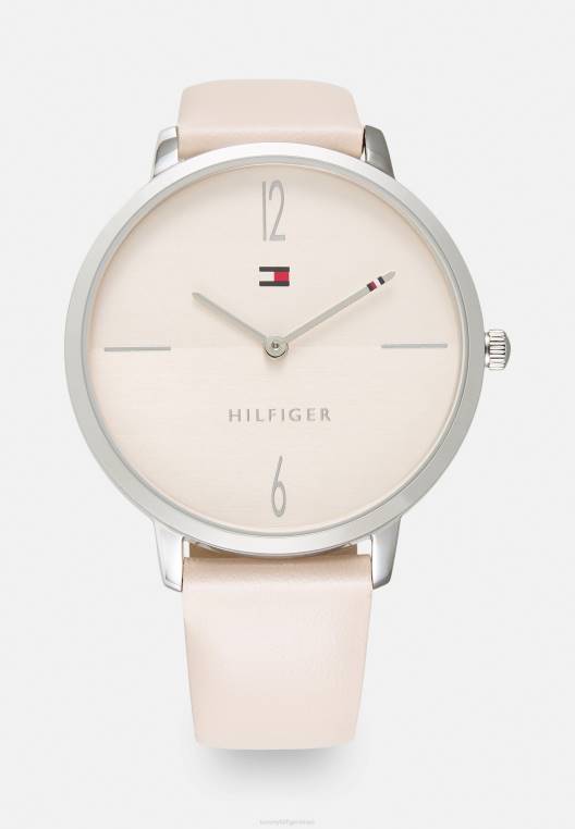 שעון ליזה NX206641 בצבע ורוד/כסף Tommy Hilfiger