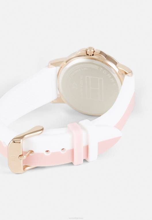 בנות צופים בשעון NX206644 ורד לבן Tommy Hilfiger