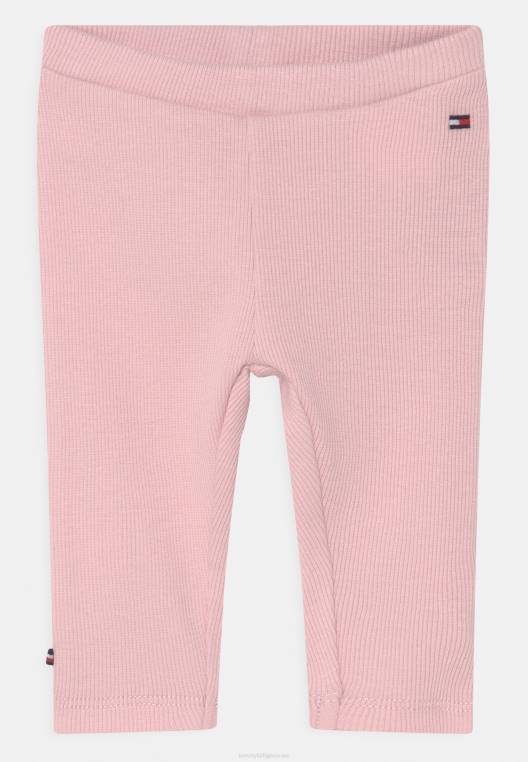 סט מכנסיים למתנה לתינוק NX206649 גוון ורוד Tommy Hilfiger